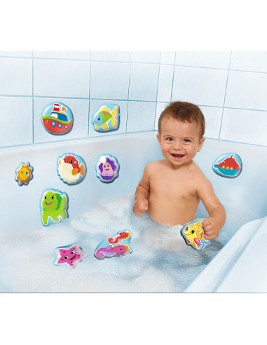S104010196,Set Simba Jucarii de baie ABC Magic Bath Puzzle