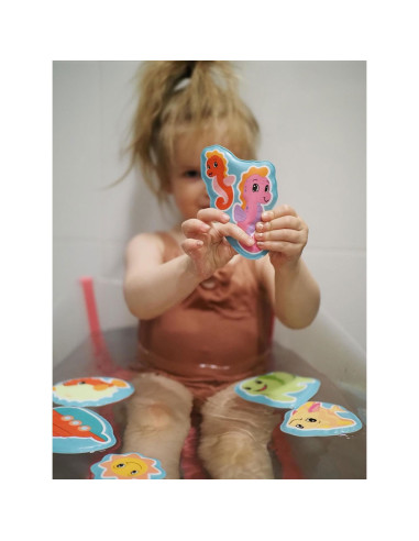 S104010196,Set Simba Jucarii de baie ABC Magic Bath Puzzle