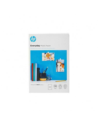CR757A,HP Everyday Glossy Photo Paper 200 g/m2 -100 sheet/10 x 15 cm CR757A