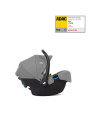 BB-C1817CAGFL000,Joie - Scoica auto i-Snug 2, cu tetiera reglabila, nastere - 75 cm, Gray Flannel, testata ADAC