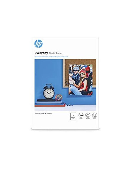 HP Everyday Glossy Photo Paper-100 sht/A4/210 x 297 mm