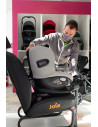 BB-C1817CAGFL000,Joie - Scoica auto i-Snug 2, cu tetiera reglabila, nastere - 75 cm, Gray Flannel, testata ADAC