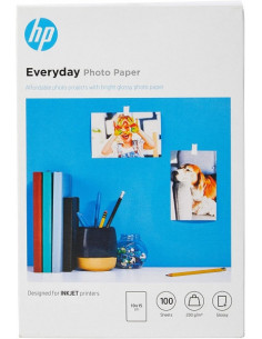 CR757A,HP Everyday Glossy Photo Paper 200 g/m2 -100 sheet/10 x 15 cm CR757A
