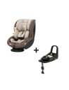 BB-I1413AAWHE170..7,Joie - Set Scaun auto i-Anchor Advance 40-105 cm, Wheat + Baza Isofix i-Size i-Base Advance