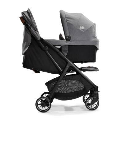 BB-C1404CASHA000SET,Joie - Carucior pentru copii ultracompact 3 in 1 Parcel Carbon / i-Gemm Shale ( Carucior Parcel Carbon + Lan