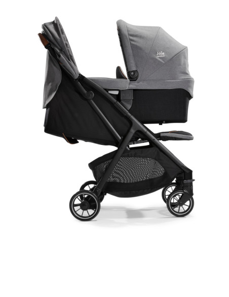 BB-C1404CASHA000SET,Joie - Carucior pentru copii ultracompact 3 in 1 Parcel Carbon / i-Gemm Shale ( Carucior Parcel Carbon + Lan