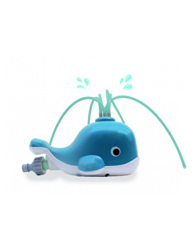 GA455,Balena stropitoare cu apa, materiale ECO, BS Toys