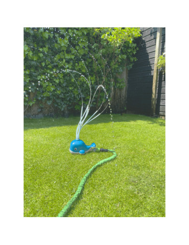 GA455,Balena stropitoare cu apa, materiale ECO, BS Toys