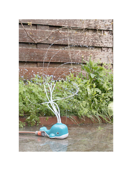 GA455,Balena stropitoare cu apa, materiale ECO, BS Toys