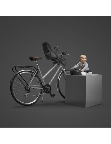TA12080121,Scaun pentru copii, cu montare pe bicicleta in fata - Thule Yepp Nexxt 2 Mini Midnight Black