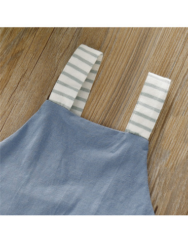 UP-drl1199,Salopeta cu dungi, Mov, Culori diferite