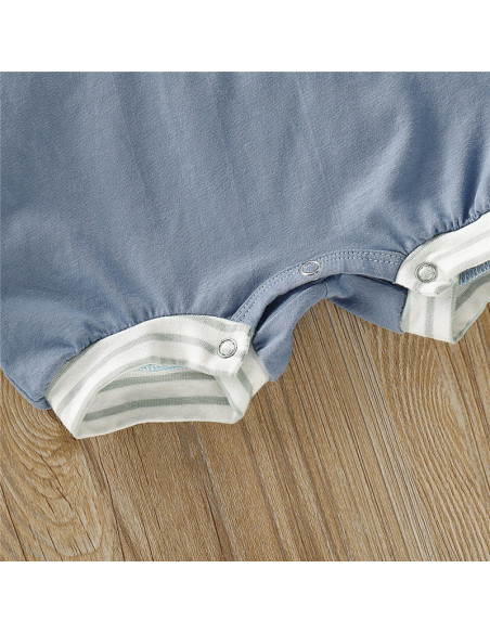 UP-drl1199,Salopeta cu dungi, Mov, Culori diferite