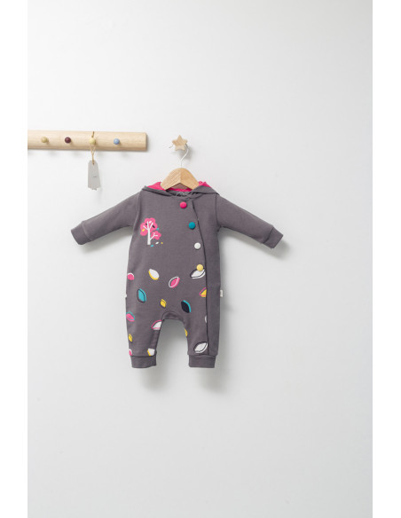 UP-tgs_4430_6,Salopeta cu gluga pentru bebelusi Colorful autum, Tongs baby, Gri