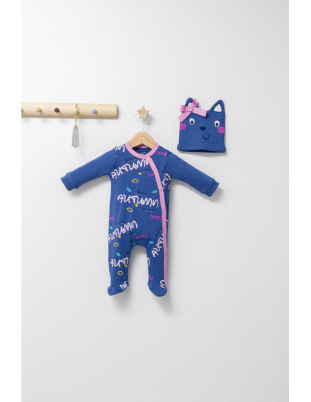 UP-tgs_4431_1,Salopeta cu caciulita pentru bebelusi Colorful autum, Tongs baby, Albastru