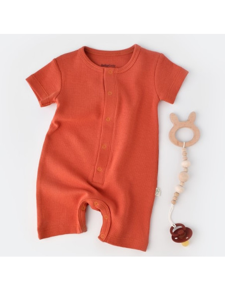 UP-BC-CSYW1015-3,Salopeta cu panataloni scurti - 100% bumbac organic - Scortisoara, Baby Cosy