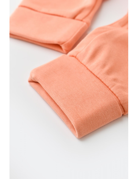 UP-BC-CSY3038-3,Salopeta cu fermoar cu maneca lunga si panataloni lungi - 100%bumbac organic - Roz Piersica, BabyCosy