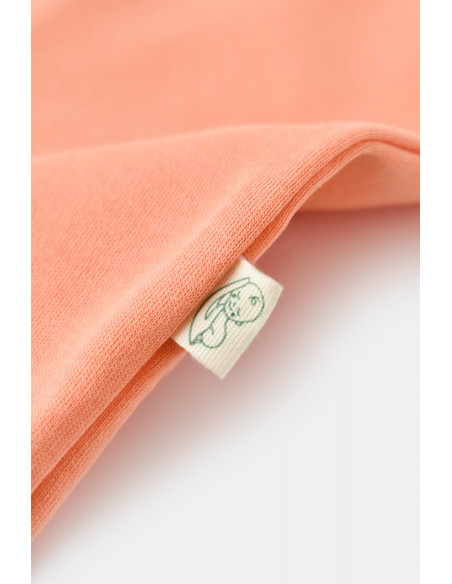 UP-BC-CSY3038-3,Salopeta cu fermoar cu maneca lunga si panataloni lungi - 100%bumbac organic - Roz Piersica, BabyCosy