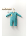 UP-tgs_4401-1,Salopeta cu buzunare pentru bebelusi Monster, Tongs baby, Turcoaz