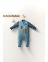 UP-tgs_4400-1,Salopeta pentru bebelusi cu botosei Monster, Tongs baby, Portocaliu