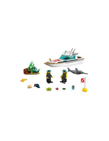 Lego City Iaht Pentru Scufundari 60221,60221 Lego City Iaht Pentru Scufundari 60221,60221