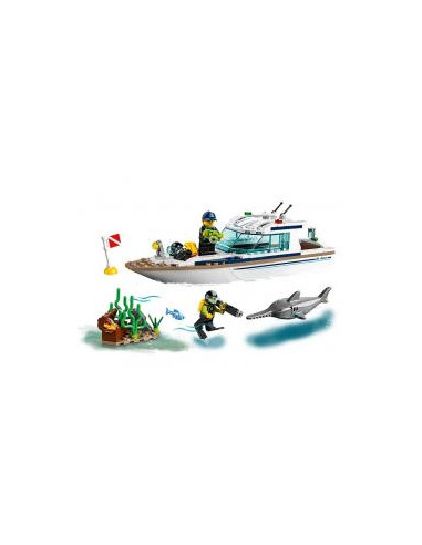 Lego City Iaht Pentru Scufundari 60221,60221 Lego City Iaht Pentru Scufundari 60221,60221