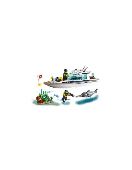 Lego City Iaht Pentru Scufundari 60221,60221 Lego City Iaht Pentru Scufundari 60221,60221