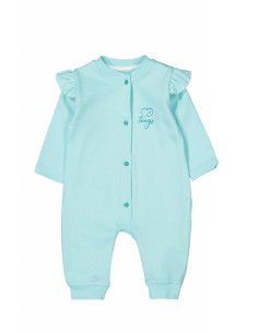 UP-tgs_3628lila_1,Salopeta cu maneca lunga si volanas nou nascut LILA, Tongs baby (Marime: 0-3 Luni) 2