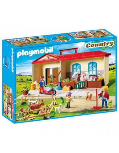 Playmobil Country: Set de joaca - Casuta de la tara 4897,4897
