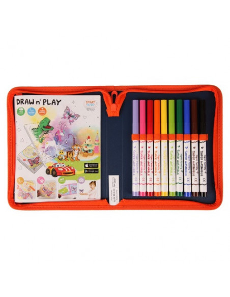 Penar Echipat Draw N Play Motiv Tiger Buddy,SKCM18-C05