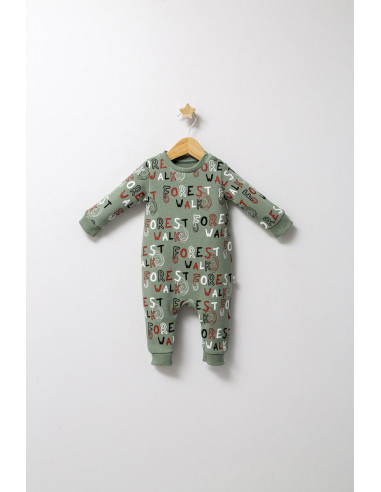 UP-tgs_4581_1,Salopeta pentru bebelusi de iarna Forest, Tongs baby, baietei, Albastru