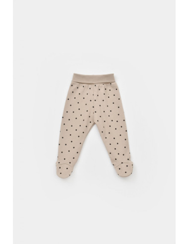 UP-BC-CSY5627-6,Set 2 pantaloni cu botosei bebe unisex Girafa, Baby Cosy, 100% bumbac organic