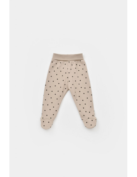 UP-BC-CSY5627-6,Set 2 pantaloni cu botosei bebe unisex Girafa, Baby Cosy, 100% bumbac organic