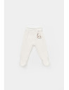 UP-BC-CSY5627-6,Set 2 pantaloni cu botosei bebe unisex Girafa, Baby Cosy, 100% bumbac organic