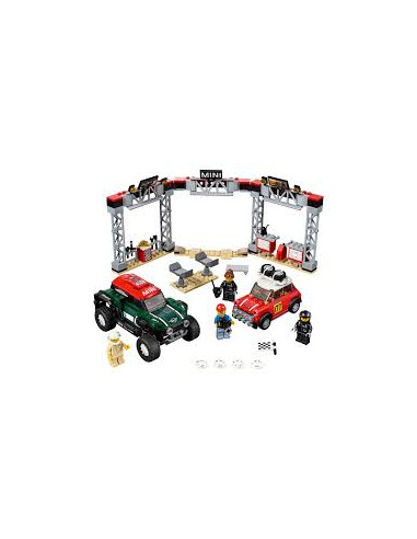 Lego Speed Champions 1967 Mini Cooper S Rally Și Automobil