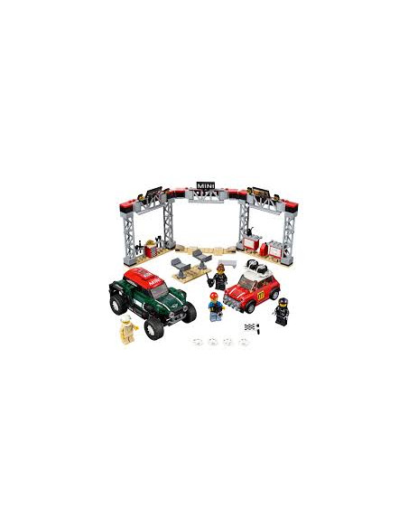Lego Speed Champions 1967 Mini Cooper S Rally Și Automobil
