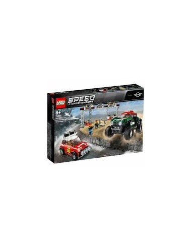 Lego Speed Champions 1967 Mini Cooper S Rally Și Automobil