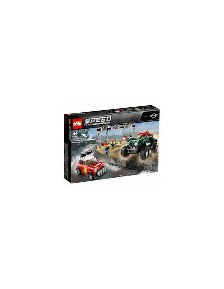 Lego Speed Champions 1967 Mini Cooper S Rally Și Automobil