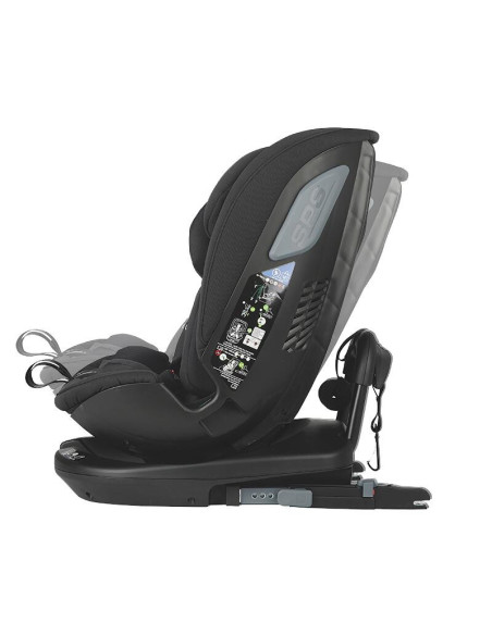 323085260,Scaun auto rotativ iSize Coccolle Velsa Jet black