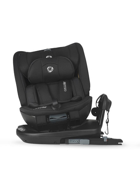 323085260,Scaun auto rotativ iSize Coccolle Velsa Jet black