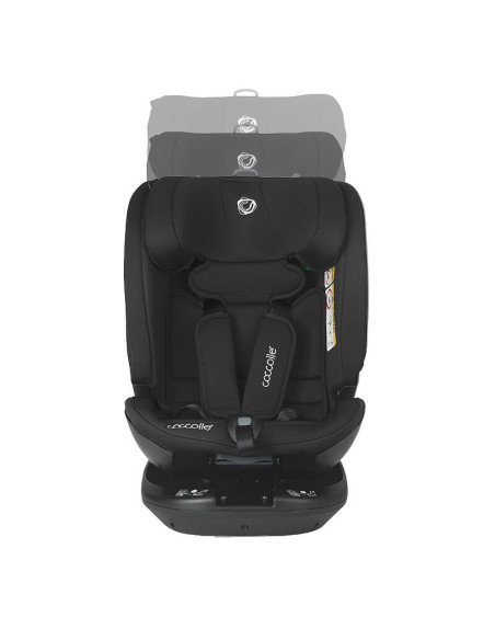 323085260,Scaun auto rotativ iSize Coccolle Velsa Jet black