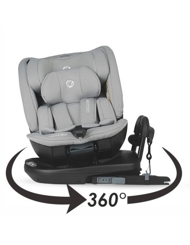 323085271,Scaun auto rotativ iSize Coccolle Velsa Neutral grey