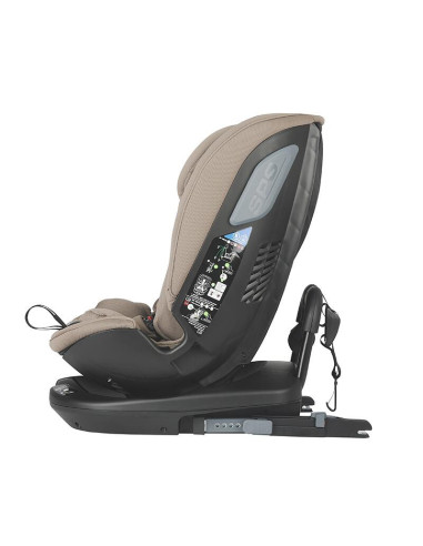 323085243,Scaun auto rotativ iSize Coccolle Velsa Taupe brown