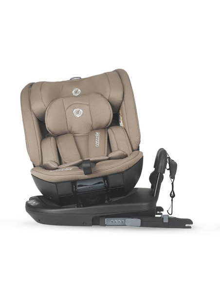 323085243,Scaun auto rotativ iSize Coccolle Velsa Taupe brown