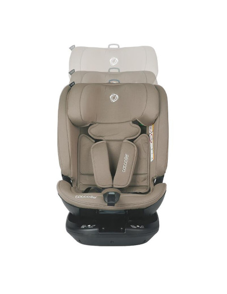 323085243,Scaun auto rotativ iSize Coccolle Velsa Taupe brown