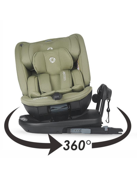 323085281,Scaun auto rotativ iSize Coccolle Velsa Moss green