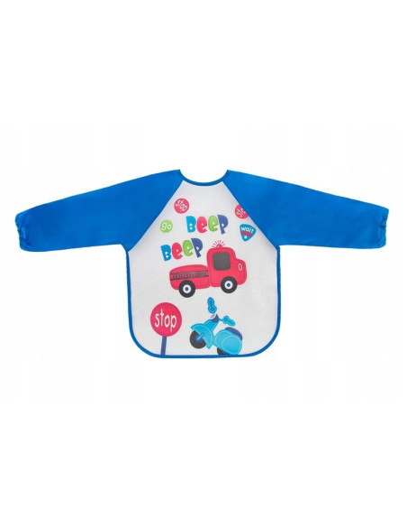 BN-BOC0561,Bocioland - Baveta impermeabila, Cu maneci lungi, Dimensiune 40x35 cm, Guardian