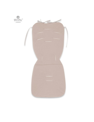 BN-6426972017725,MimiNu - Salteluta pentru carucior, Reversibila, Cu doua fete, Din catifea matlasata si bumbac, Materiale certi