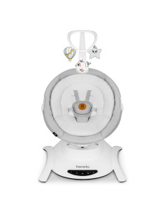 BN-LO-BELLA_GREY_CONCRETE,Lionelo - Balansoar multifunctional Bella, Electric, Scaun reglabil, Ecran tactil si telecomanda, 6 mi 2
