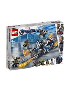 LEGO Super Heroes Captain America: Atacul Outriderilor 76123