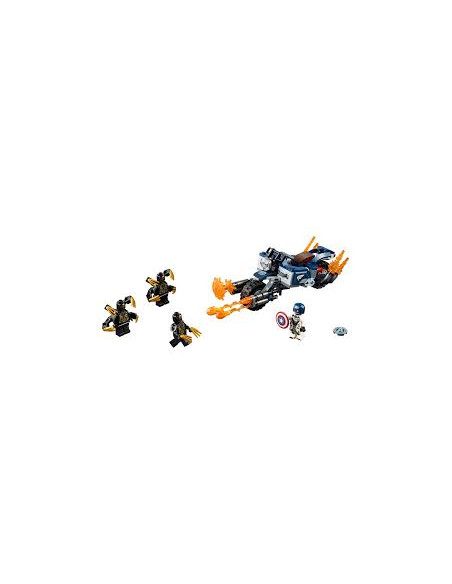 Lego Super Heroes Captain America Atacul Outriderilor